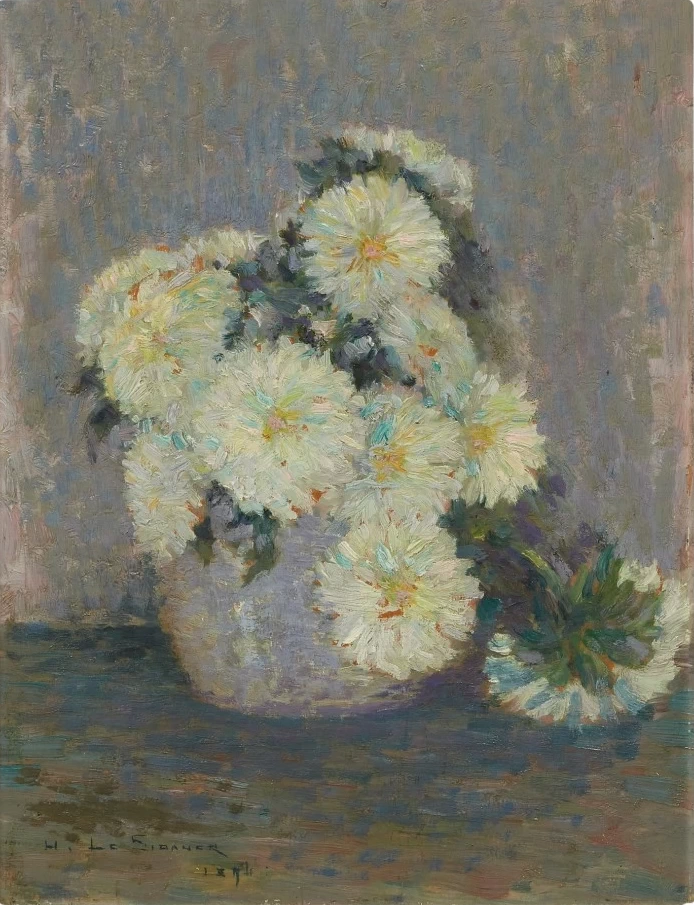 Henri Le Sidaner - 244, Vaso di fiori